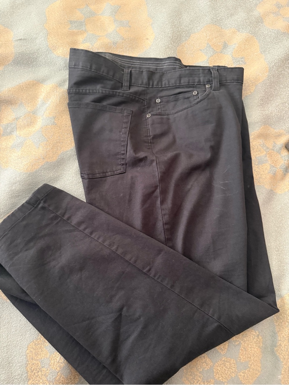 Van Heusen Black Chinos - Slim Casual Fit